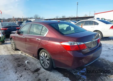 2013 Honda Accord Sdn Ex-L from USA, damaged, VIN 1HGCR2F88DA020493